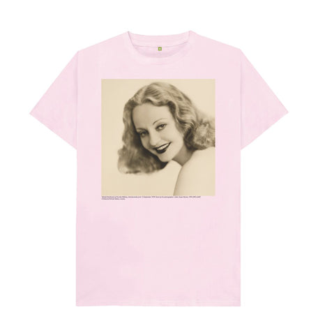 Pink Tallulah Bankhead Unisex T-Shirt
