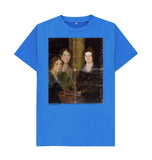 Bright Blue The Bronte Sisters Unisex T-Shirt