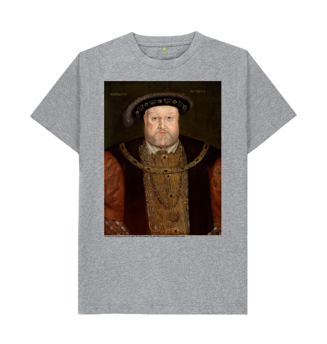 Athletic grey king henry viii  unisex t shirt