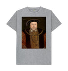 Athletic Grey King Henry VIII  Unisex T-Shirt