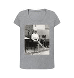 Athletic Grey Dame Barbara Windsor Women's Scoop Neck T-shirt