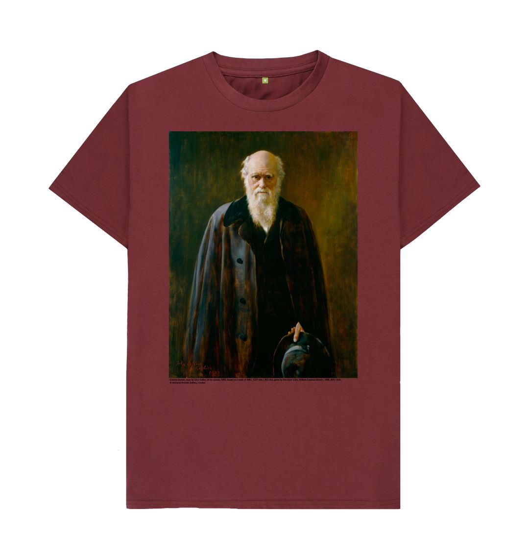 Red wine charles darwin unisex t shirt