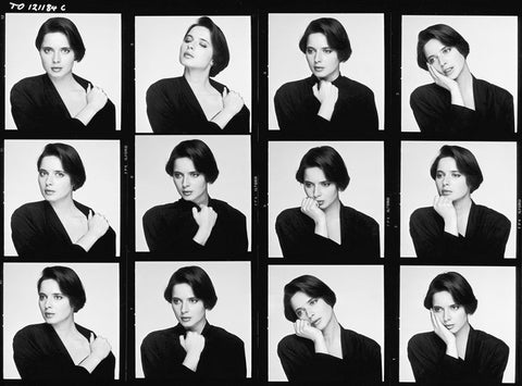 Photograph of Isabella Rossellini, 1984 by Terry O'Neill.