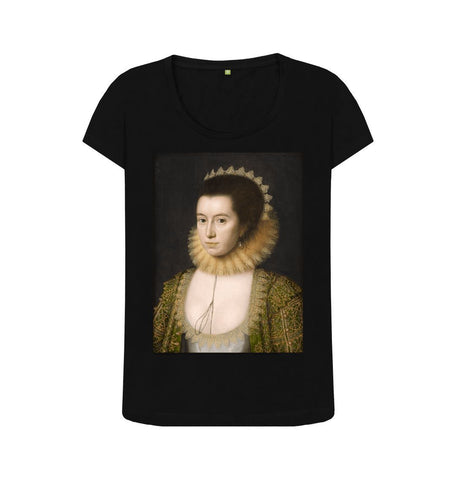 Black Anne, Countess of Pembroke Women's Scoop Neck T-shirt