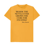 Mustard Mary Seacole quote t-shirt