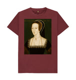 Red Wine Anne Boleyn Unisex Crew Neck T-shirt