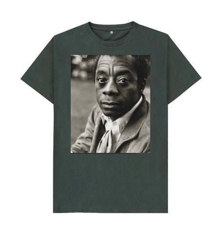 Dark Grey James Baldwin Unisex t-shirt