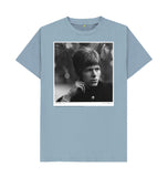 Stone Blue David Bowie Unisex Crew Neck T-shirt