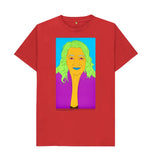 Red Zaha Hadid Unisex T-Shirt