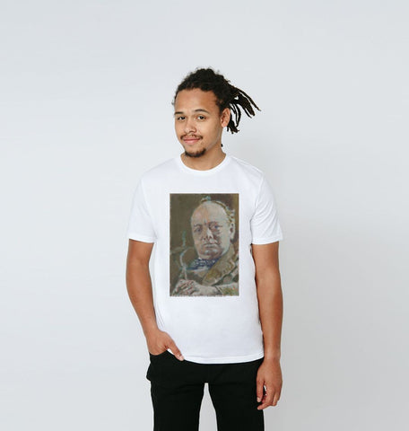 Winston Churchill T-shirt unisexe
