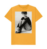 Mustard Audrey Hepburn Unisex T-Shirt