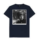Navy Blue David Bowie Unisex Crew Neck T-shirt