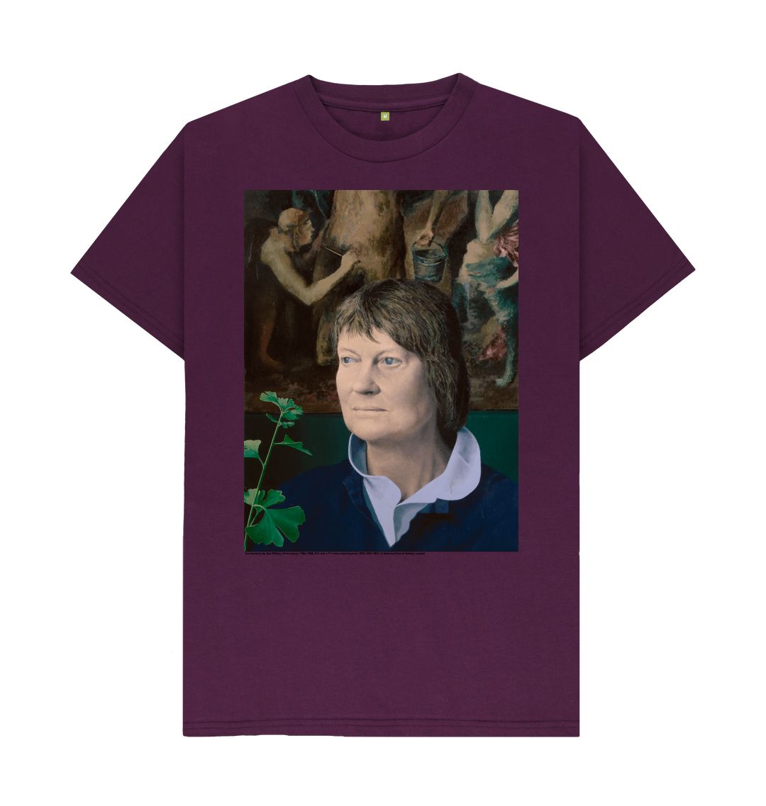 Purple iris murdoch unisex t shirt