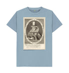Stone Blue Pocahontas Unisex Crew Neck T-shirt