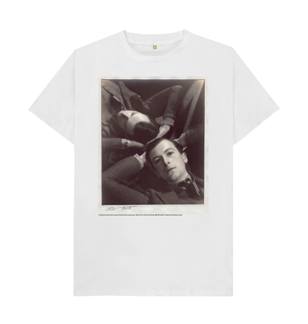White cecil beaton unisex t shirt