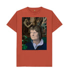 Rust Iris Murdoch Unisex t-shirt