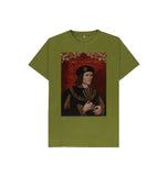 Moss Green King Richard III kids t-shirt