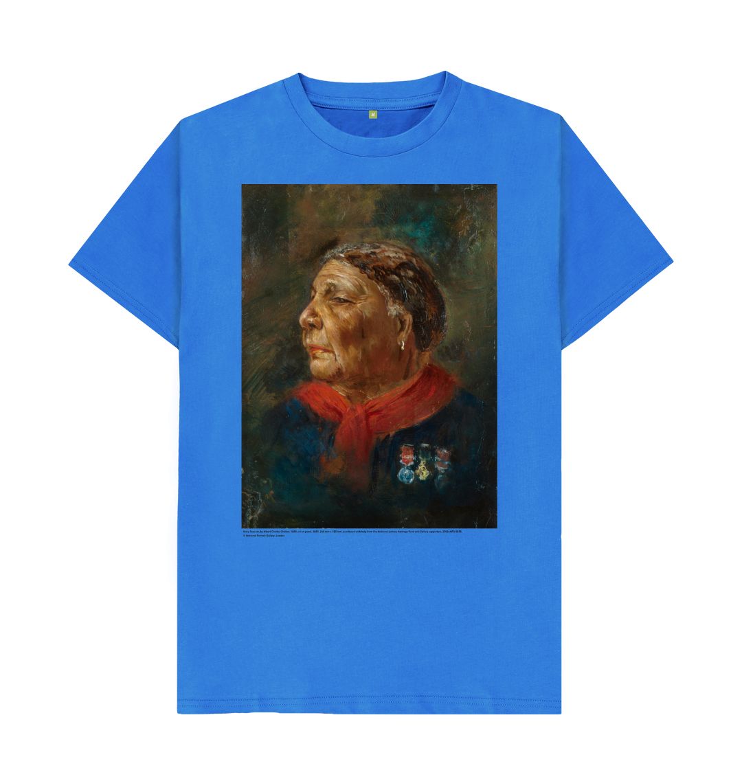 Bright blue mary seacole unisex t shirt