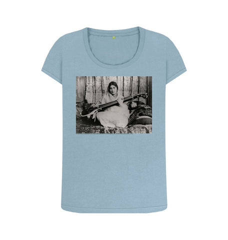 Stone Blue Noor Inayat Khan Women's Scoop Neck T-shirt