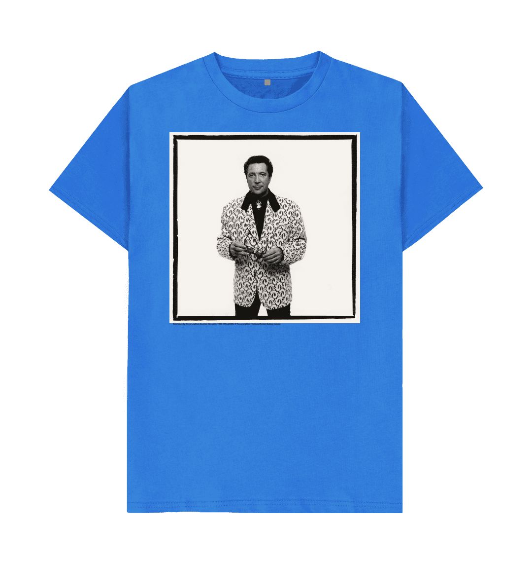 Bright blue tom jones unisex t shirt