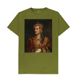 Moss Green Lord Byron, 1835 Unisex T-shirt