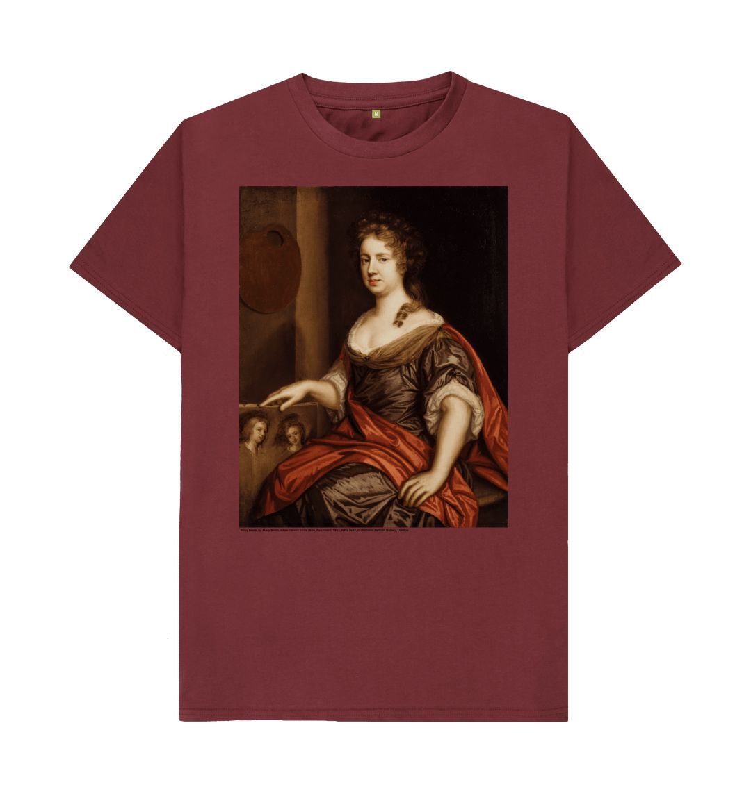 Red wine mary beale unisex crew neck t shirt