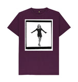 Purple Geri Halliwell Unisex Crew Neck T-shirt
