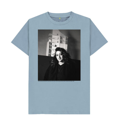 Stone Blue Zaha Hadid, 1991 unisex t-shirt