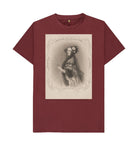 Red Wine Ada Lovelace Unisex Crew Neck T-shirt