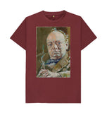 Red Wine Winston Churchill Unisex T-Shirt