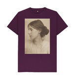Purple Virginia Woolf Unisex T-Shirt