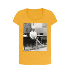 Mustard Dame Barbara Windsor Women's Scoop Neck T-shirt