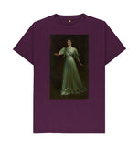 Purple Christabel Pankhurst Unisex t-shirt