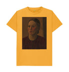 Mustard Helen Brook Unisex Crew Neck T-shirt