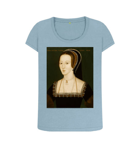 Stone Blue Anne Boleyn Women's Scoop Neck T-Shirt