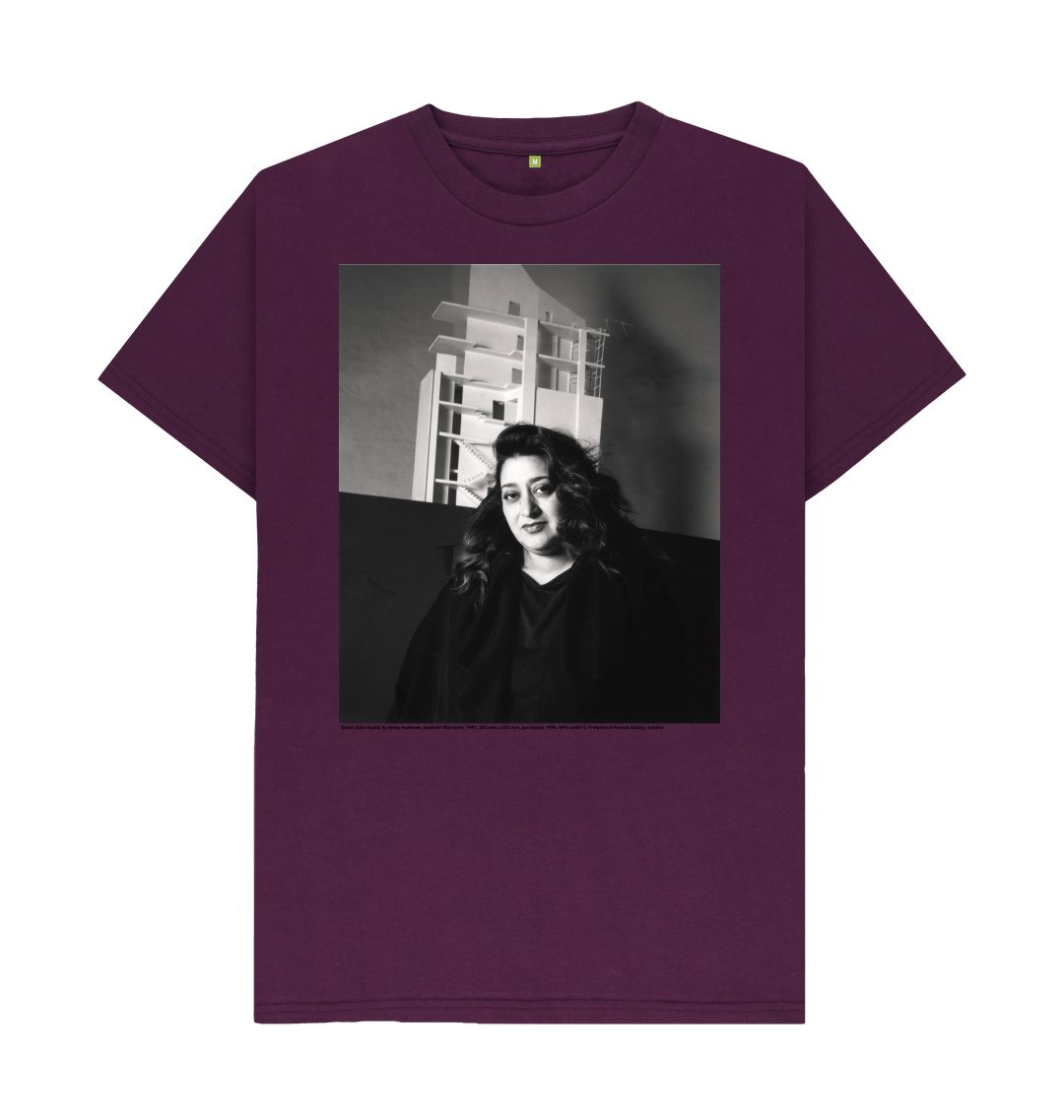 Purple zaha hadid, 1991 unisex t shirt