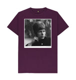 Purple David Bowie Unisex Crew Neck T-shirt