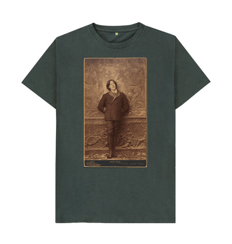 Dark Grey Oscar Wilde Unisex t-shirt
