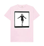 Pink Geri Halliwell Unisex Crew Neck T-shirt
