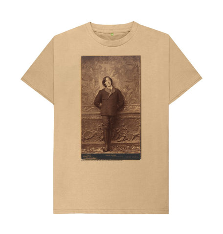 Sand Oscar Wilde Unisex t-shirt
