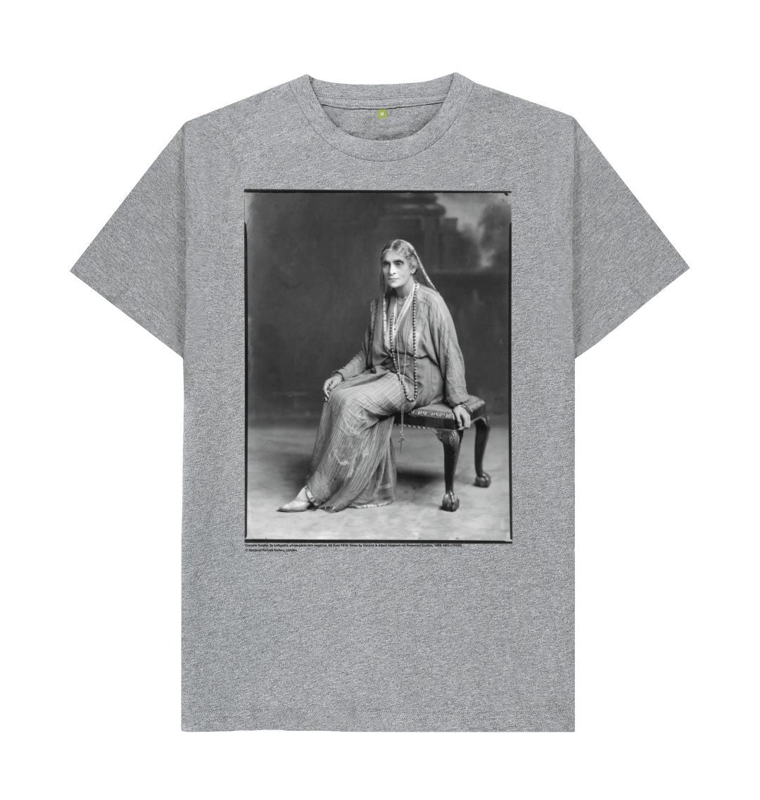 Athletic grey cornelia sorabji unisex crew neck t shirt