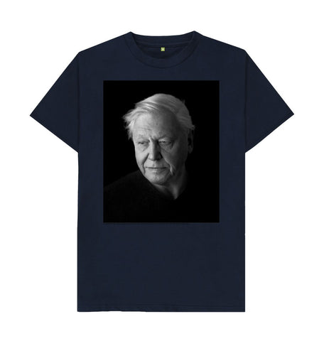 Navy Blue Sir David Attenborough Unisex T-Shirt