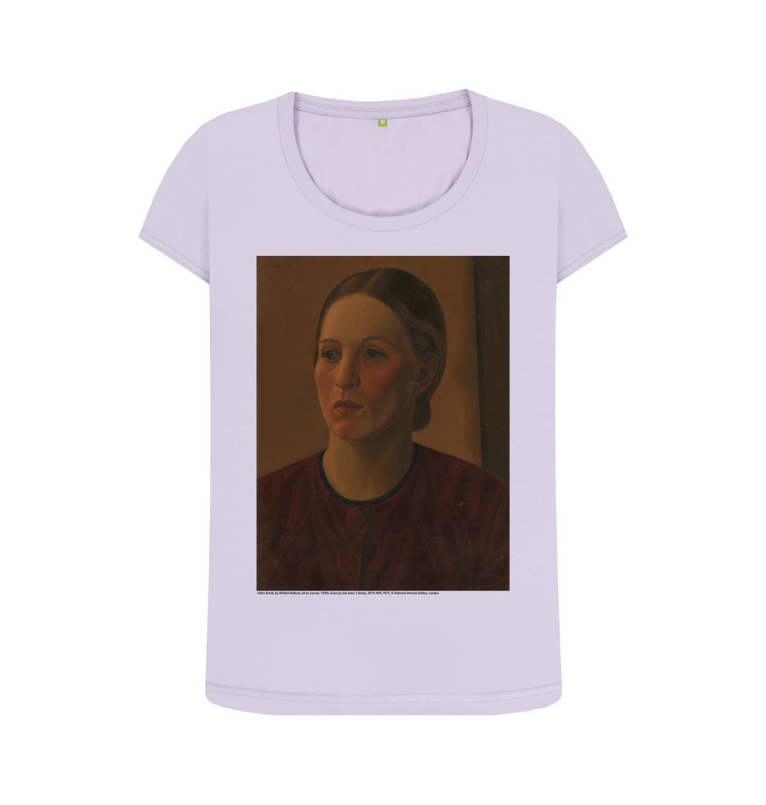 Violet helen brook women's scoop neck t shirt