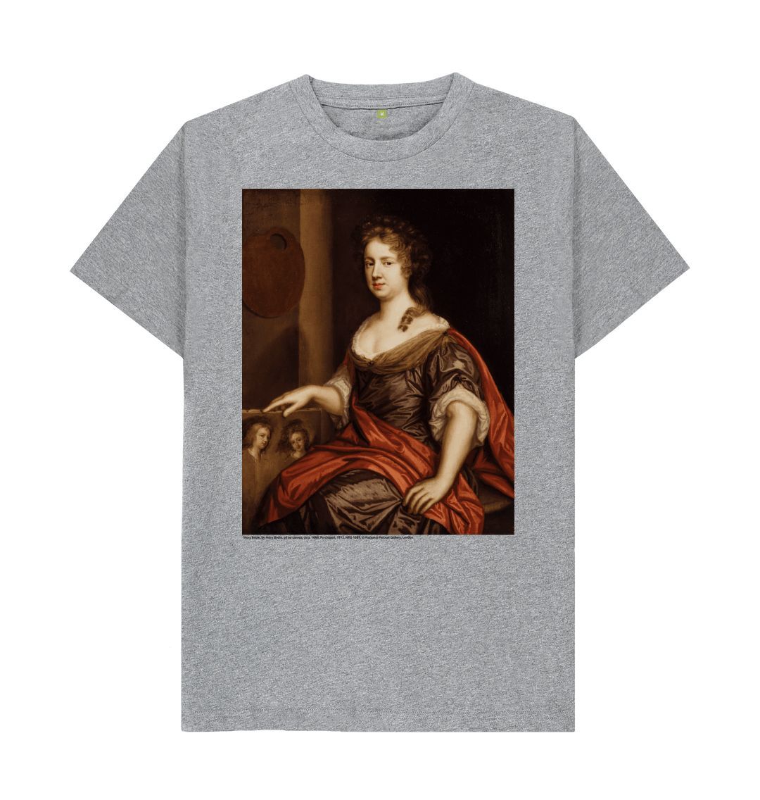 Athletic grey mary beale unisex crew neck t shirt