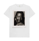 White Barry White Unisex Crew Neck T-shirt