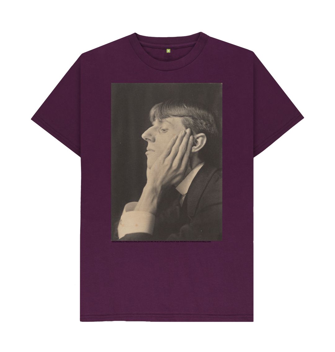 Purple aubrey beardsley unisex t shirt