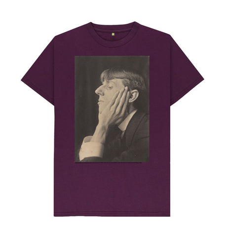 Purple Aubrey Beardsley Unisex T-Shirt