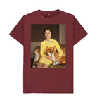 Red Wine Queen Elizabeth II Unisex T-Shirt