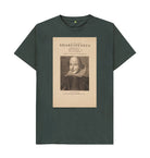 Dark Grey William Shakespeare Unisex T-Shirt
