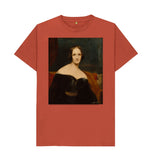 Rust Mary Shelley Unisex t-shirt